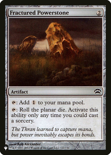 FracturedPowerstone__84390 Fractured Powerstone Planeswalker Symbol Reprints