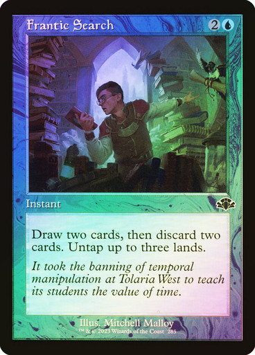 FranticSearch285__83558 Frantic Search (Retro Frame) Dominaria Remastered - Retro Frame