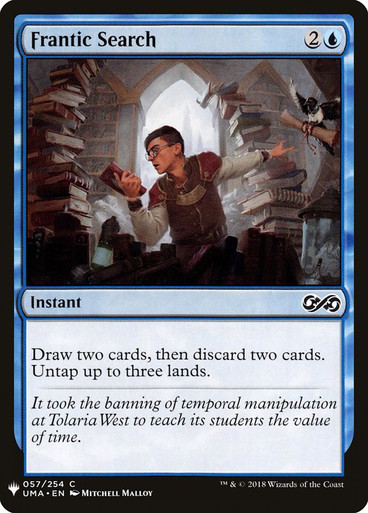 FranticSearch__80440 Frantic Search Planeswalker Symbol Reprints