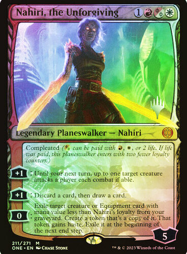 Nahiri, the Unforgiving Version en Español