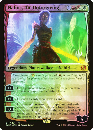 Nahiri, the Unforgiving Version en Español