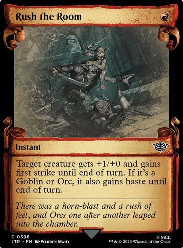 Rush the Room (Showcase) The Lord of the Rings - Variants