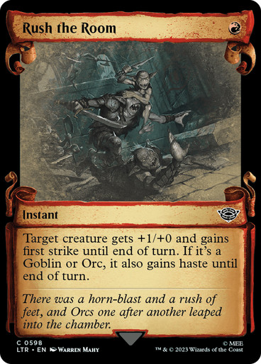 Rush the Room (Showcase) The Lord of the Rings - Variants