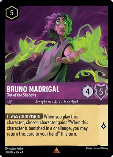 Bruno Madrigal - Out of the Shadows Ursula's Return 38/204