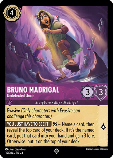 Bruno Madrigal - Undetected Uncle Ursula's Return 39/204