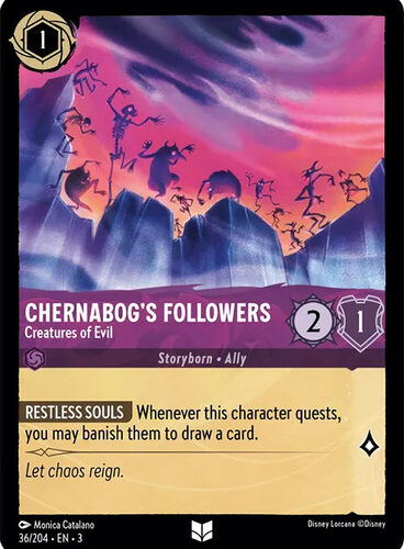 Chernabog's Followers - Creatures of Evil 36/204