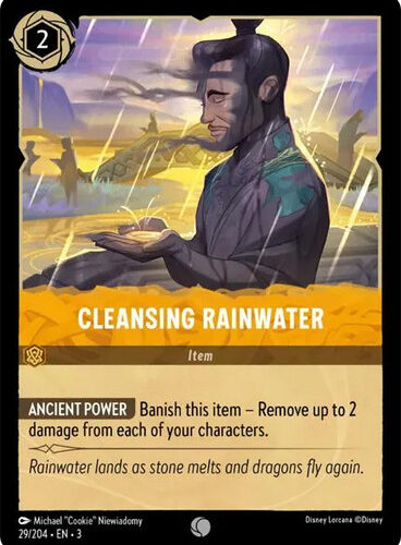 Cleansing Rainwater 29/204