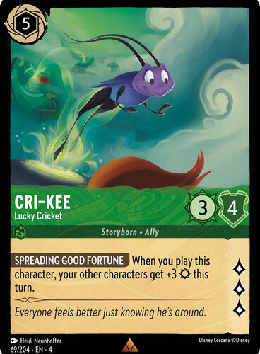 Cri-Kee - Lucky Cricket Ursula's Return69/204