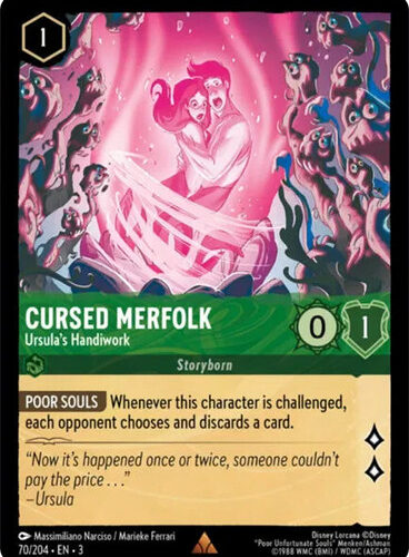 Cursed Merfolk - Ursula's Handiwork Into the Inklands 70/204