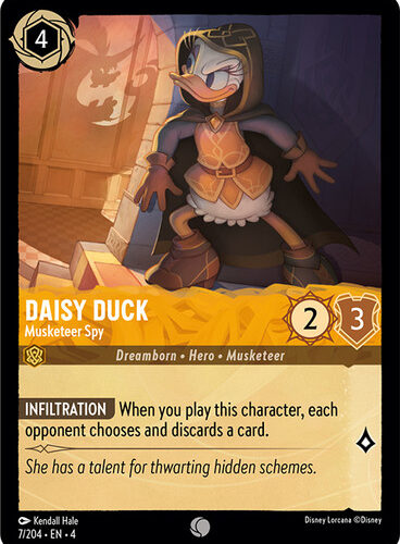 Daisy Duck - Musketeer Spy 7/204