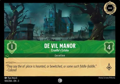 De Vil Manor - Cruella's Estate Into the Inklands 100/204