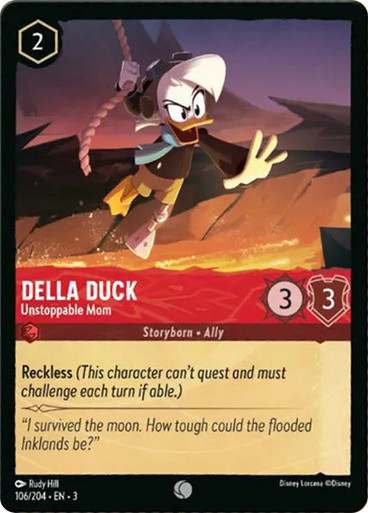 della-duck-unstoppable-mom__76241 Della Duck - Unstoppable Mom Into the Inklands 106/204
