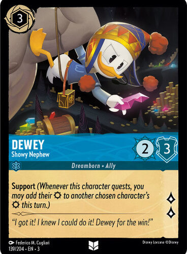Dewey - Showy Nephew Into the Inklands 139/204