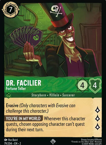 Dr. Facilier - Fortune Teller 79/204