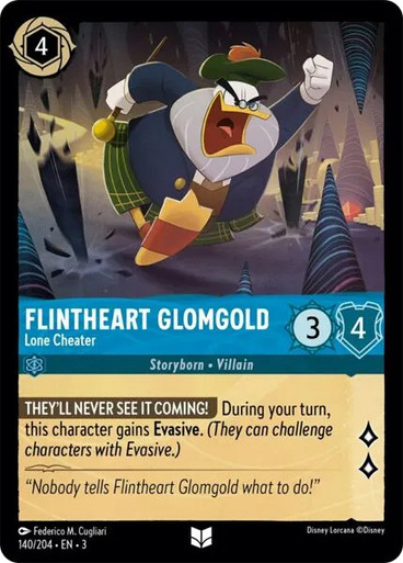 flintheart-glomgold-lone-cheater__87999 Flintheart Glomgold - Lone Cheater Into the Inklands 140/204