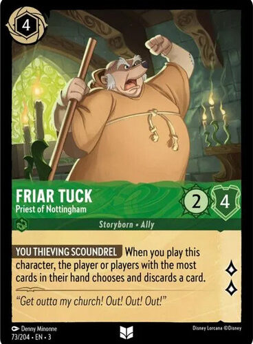 Friar Tuck - Priest of Nottingham 73/204
