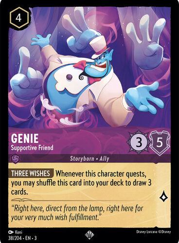 Genie - Supportive Friend Into the Inklands 38/204