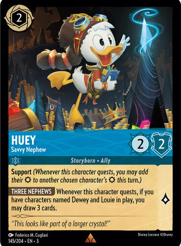 Huey - Savvy Nephew Into the Inklands 145/204