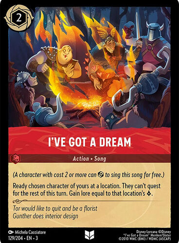 I've Got a Dream Into the Inklands 129/204