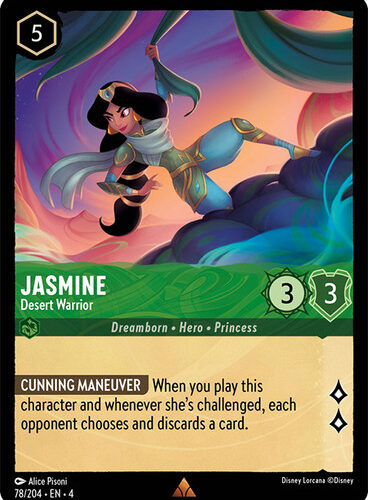 Jasmine - Desert Warrior Ursula's Return 78/204