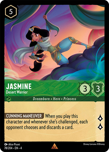 jasmine-desert-warrior__88558 Jasmine - Desert Warrior Ursula's Return 78/204