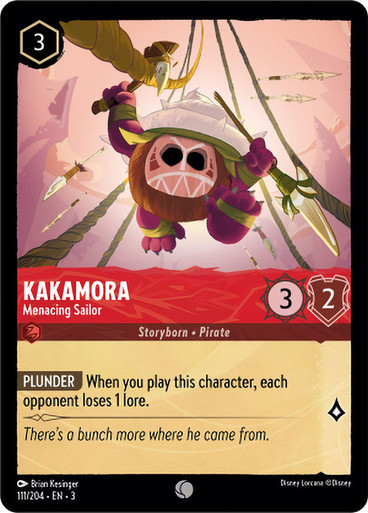 kakamora-menacing-sailor__14848 Kakamora - Menacing Sailor Into the Inklands 111/204