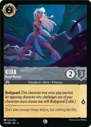 kida-royal-warrior__61424 Kida - Royal Warrior Into the Inklands 177/204
