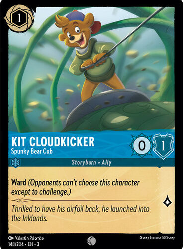 Kit Cloudkicker - Spunky Bear Cub Into the Inklands 146/204
