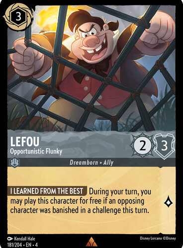 Lefou - Opportunistic Flunky Ursula's Return 181/204