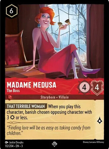 Madame Medusa - The Boss Into the Inklands 112/204