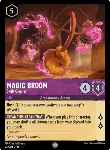 Magic Broom - Swift Cleaner Into the Inklands 45/204