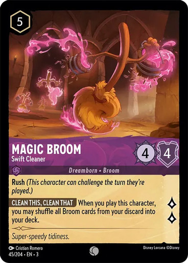 Magic Broom - Swift Cleaner Into the Inklands 45/204