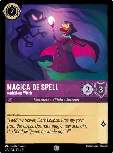 Magica de Spell - Ambitious Witch Into the Inklands 48/204