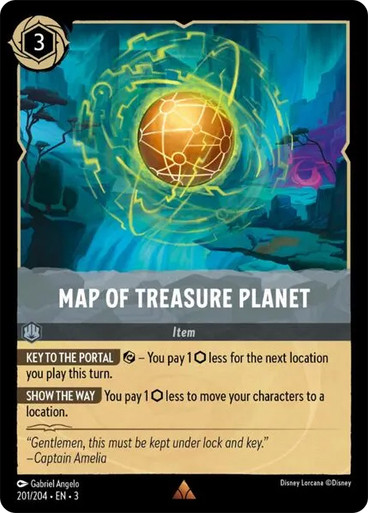 map-of-treasure-planet__81045 Map of Treasure Planet Into the Inklands 200/204