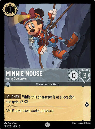 Minnie Mouse - Funky Spelunker Into the Inklands 183/204