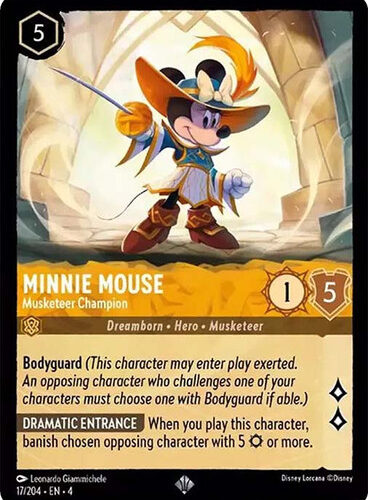 Minnie Mouse - Musketeer Champion Ursula's Return 17/204
