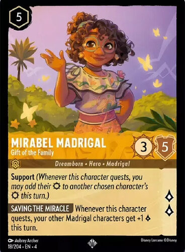 Mirabel Madrigal - Gift of the Family Ursula's Return 18/204