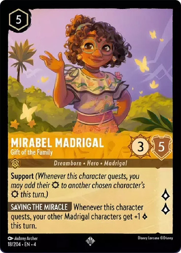 Mirabel Madrigal - Gift of the Family Ursula's Return 18/204