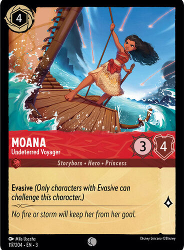 Moana - Undeterred Voyager Into the Inklands 117/204