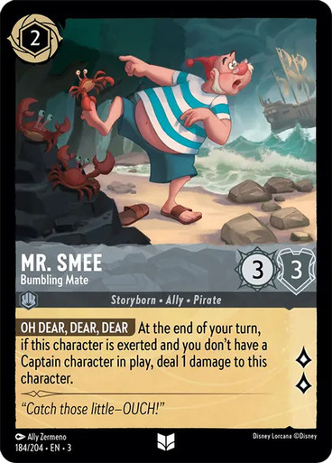 Mr. Smee - Bumbling Mate Into the Inklands 184/204