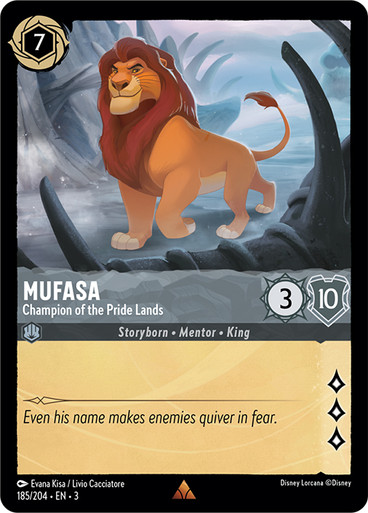 Mufasa - Champion of the Pride Lands Into the Inklands 185/204