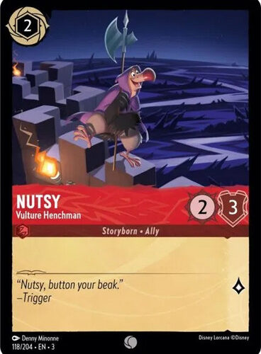 Nutsy - Vulture Henchman Into the Inklands 118/204