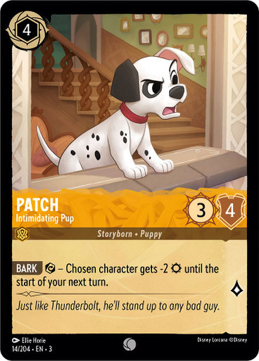 Patch - Intimidating Pup 14/204
