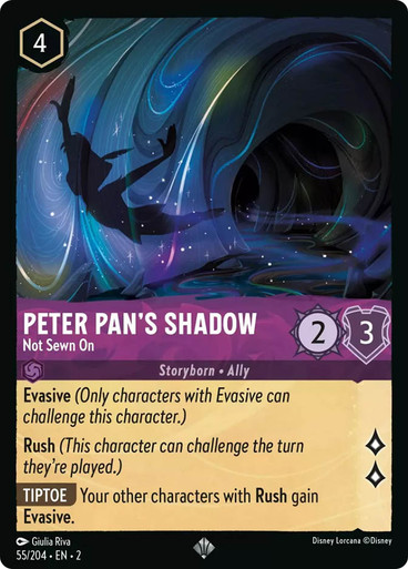 Peter Pan's Shadow - Not Sewn On 55/204