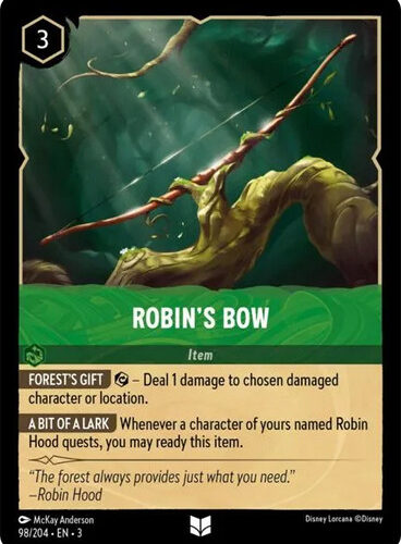 Robin's Bow Into the Inklands 98/204
