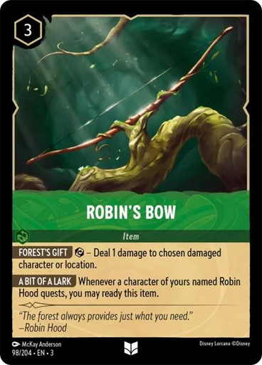 Robin's Bow Into the Inklands 98/204