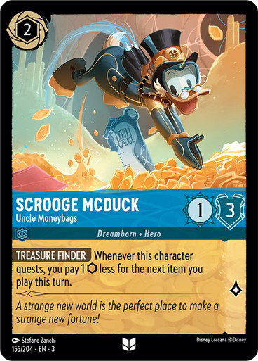 Scrooge McDuck - Uncle Moneybags Into the Inklands 155/204