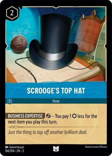 Scrooge's Top Hat Into the Inklands 166/204