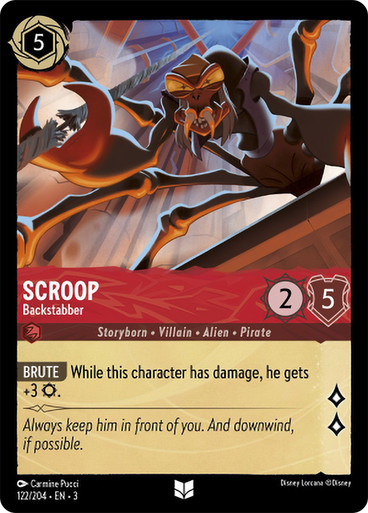 Scroop - Backstabber Into the Inklands 122/204