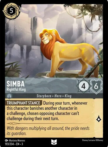 Simba - Rightful King Into the Inklands 193/204